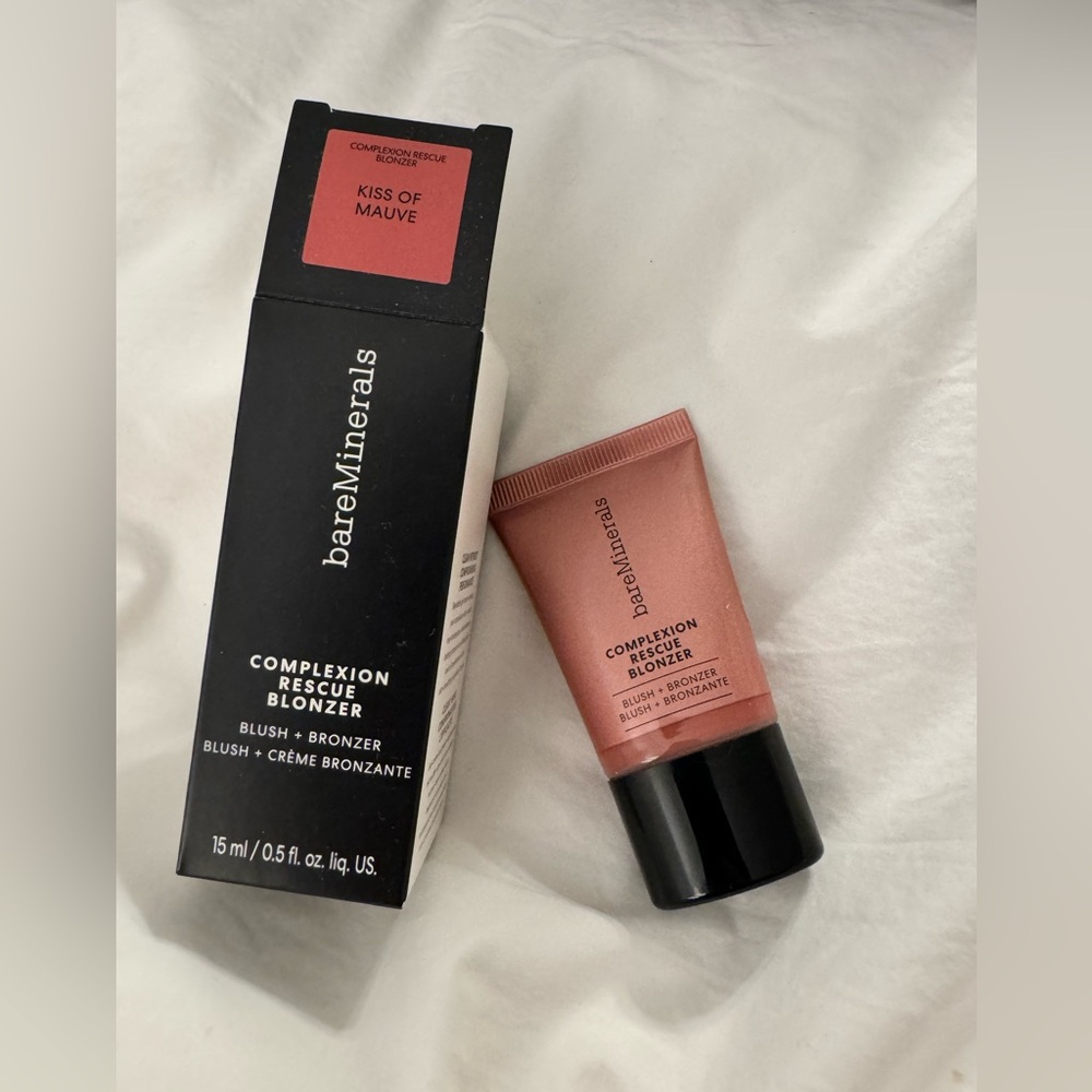 bareMinerals Complexion Rescue Blonzer Blush + Bronzer in Kiss of Mauve